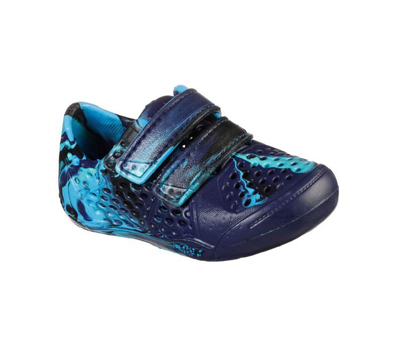 Skechers Pojkar Marinblå/Blå Sandaler - Cali Gear: Aqua-Tots - Sverige (ECLQI-2647)